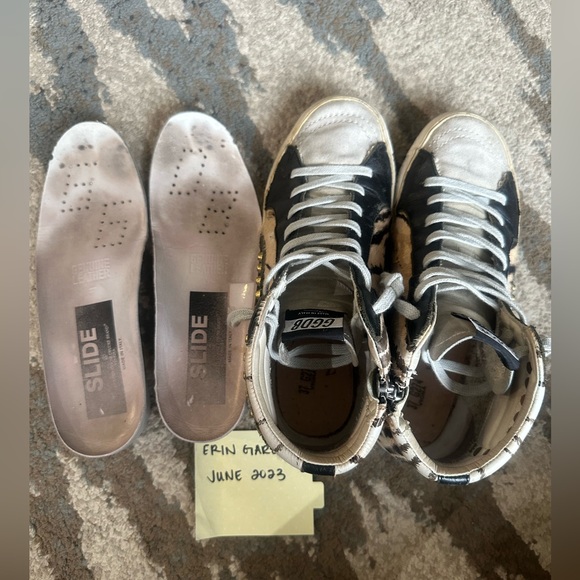 🦄 Intermix Private Edition Studded Tiger Stripe Slides - Picture 11 of 15